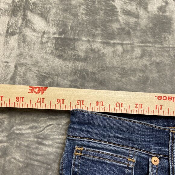 Madewell 10" High Rise Skinny Jeans Women's Size 29P Blue - Picture 3 of 11